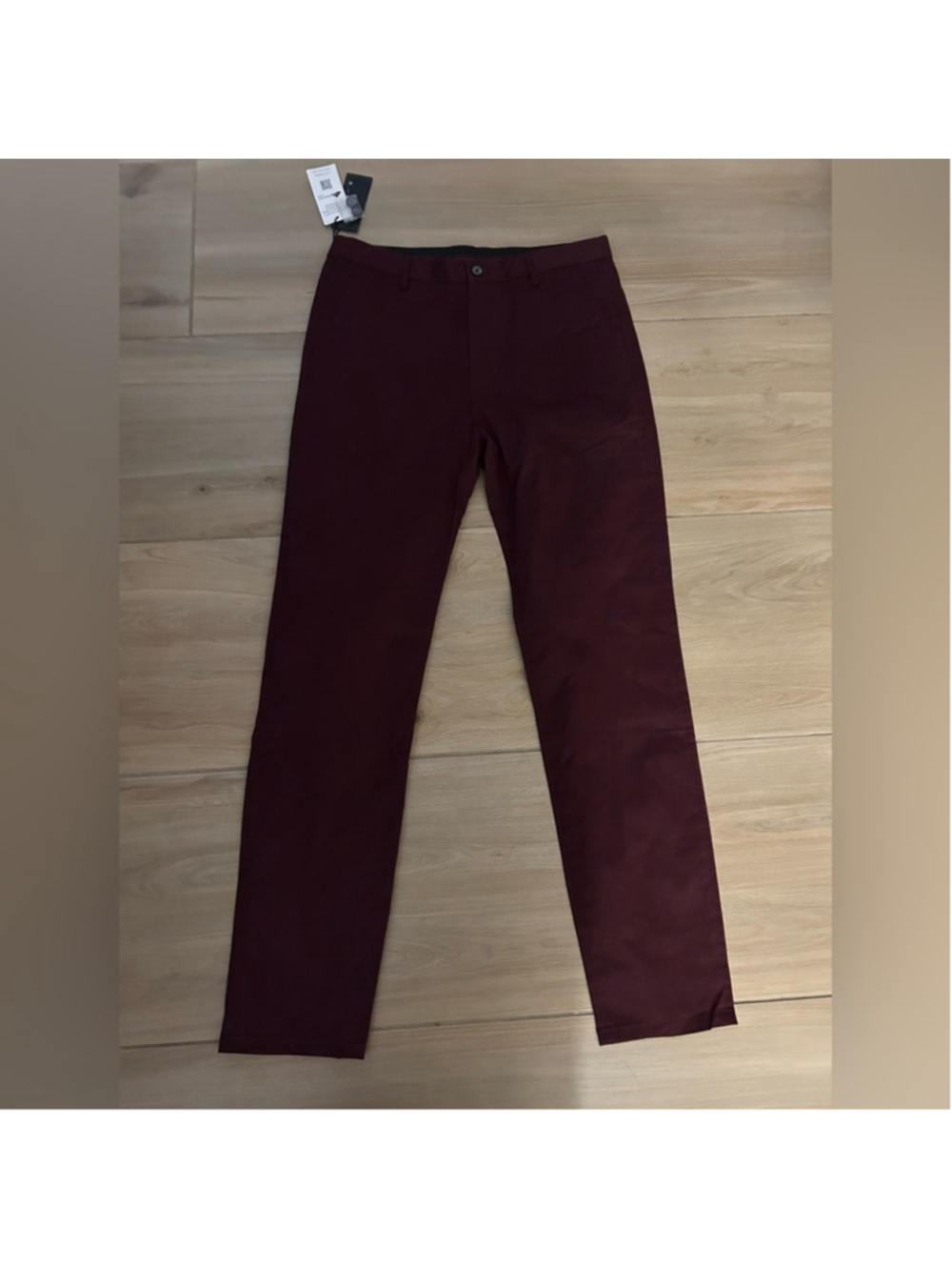 NEW Mens Plum Chino Khaki pants 32/31